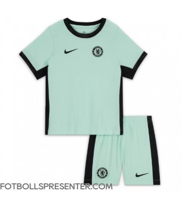 Chelsea Tredje tröja Barn 2023-24 Kortärmad (+ korta byxor)